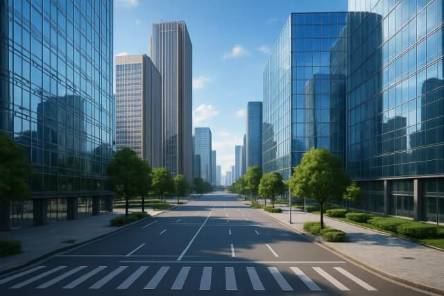 Change background colour of image to city view - AI background changer