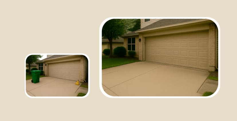 Driveway Clutter Cleanup