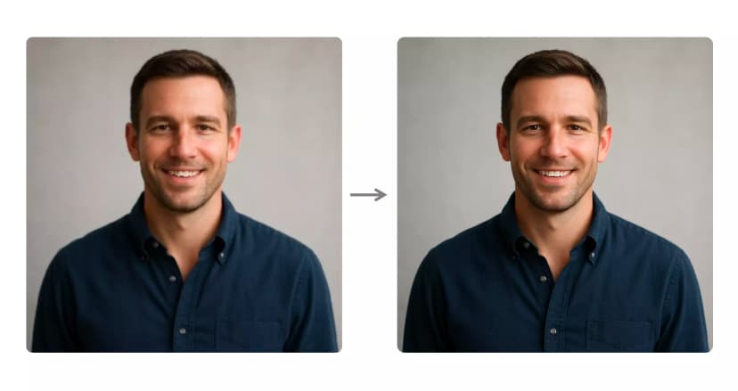 Outil clarifier portrait flou pour détails faciaux améliorés