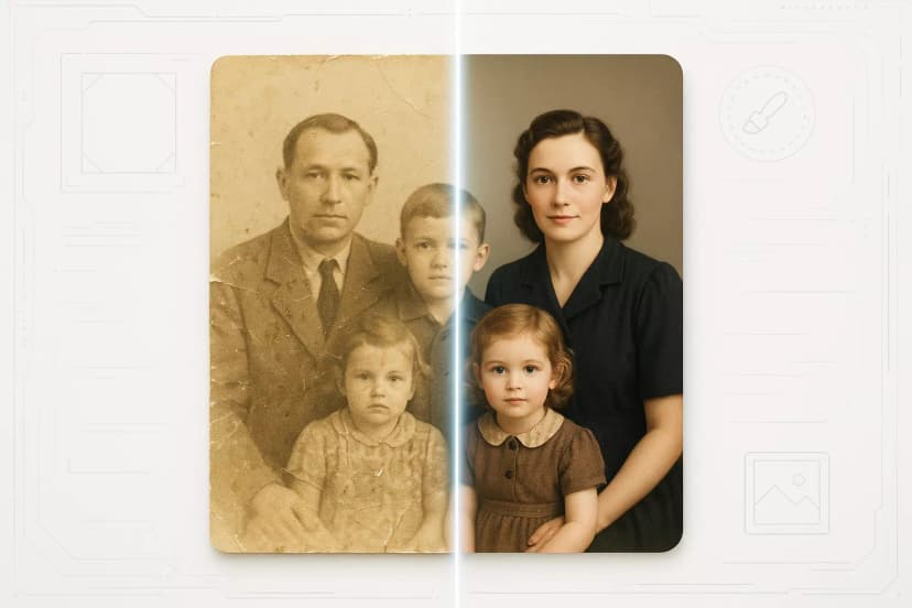 Restauración de Fotos Antiguas