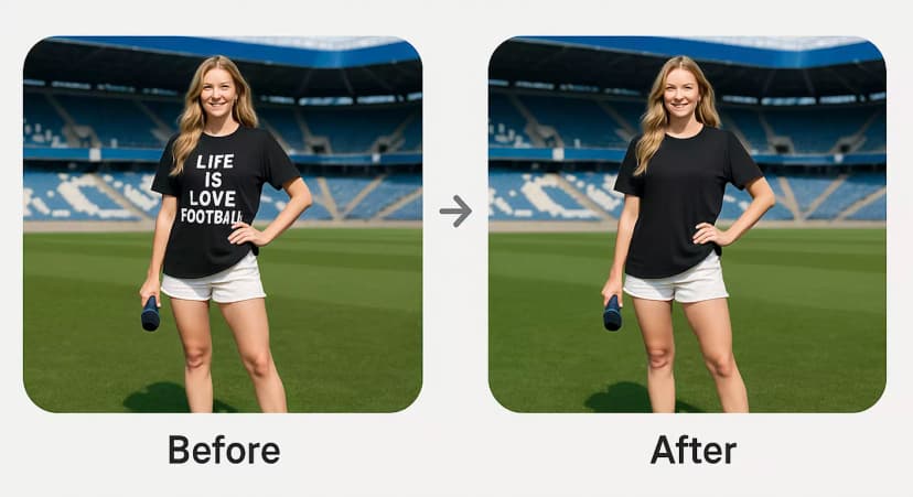 Clean Text Removal with Natural Background Rebuild