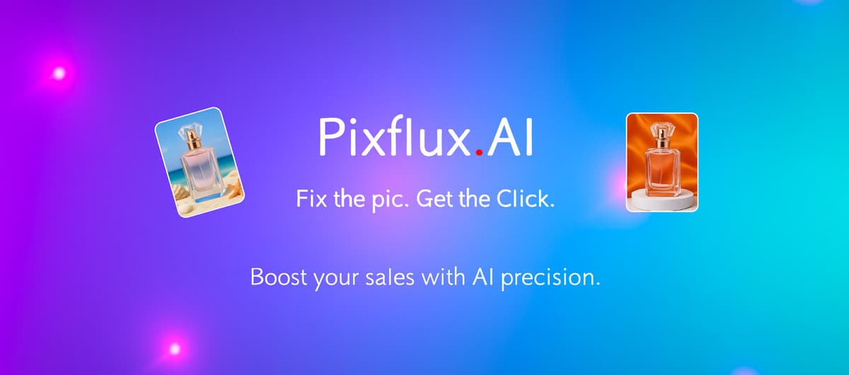 Pixflux.AI: plataforma completa com IA para remover fundo, trocar fundo e otimizar fotos